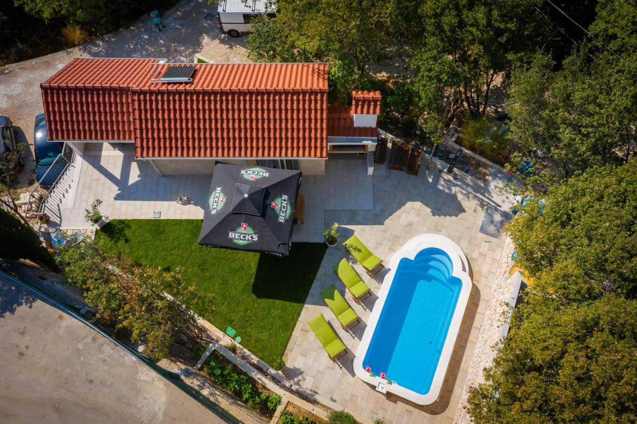 Villa Leoma With Heated Pool Marusici  Luaran gambar