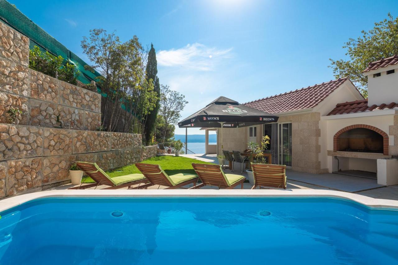 Villa Leoma With Heated Pool Marusici  Luaran gambar