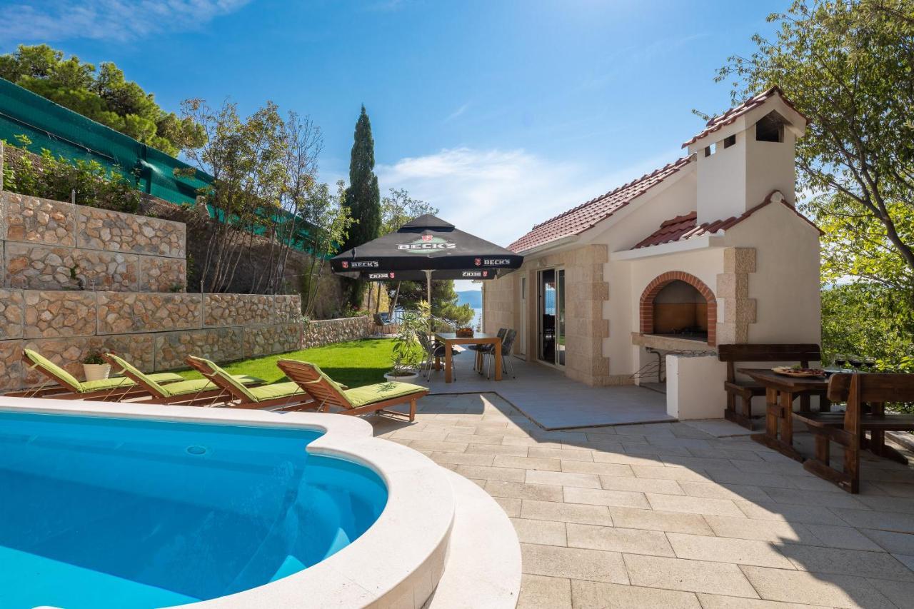 Villa Leoma With Heated Pool Marusici  Luaran gambar